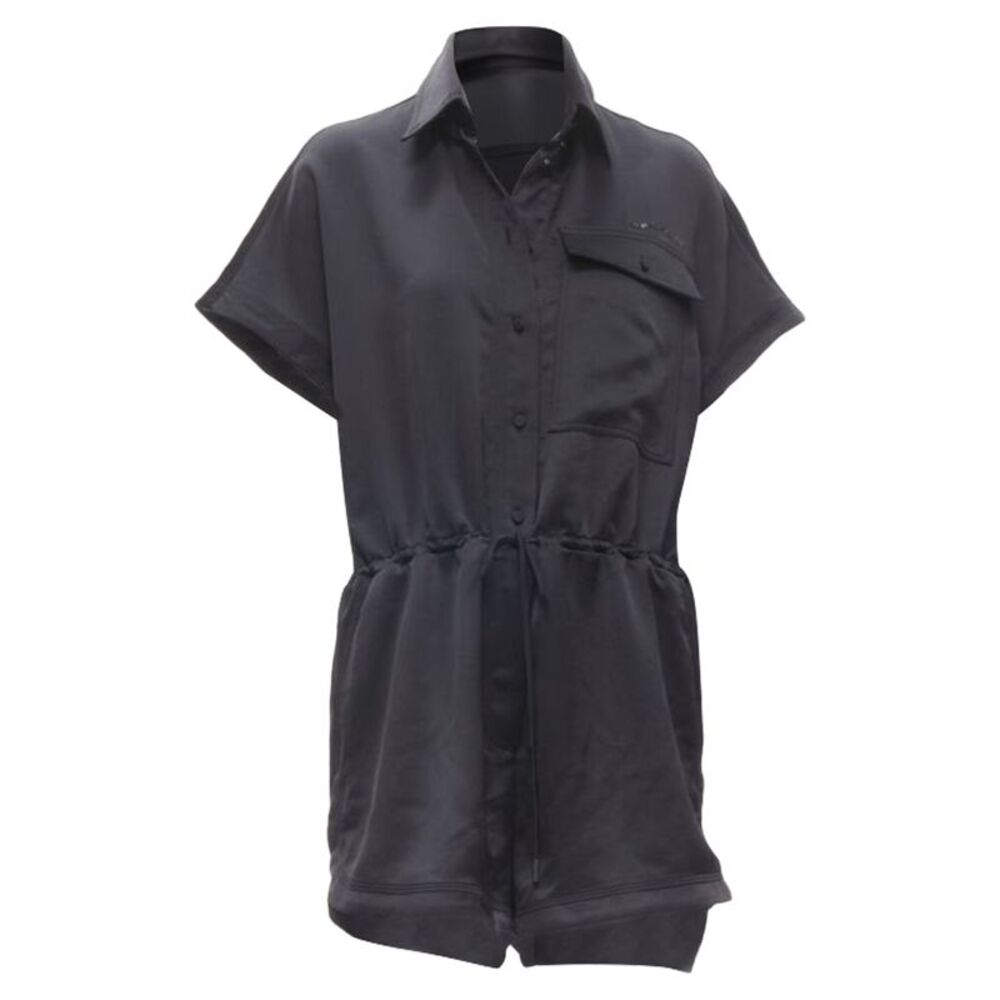 Off White c/o Virgil Abloh logo mechanic pocket boxy romper